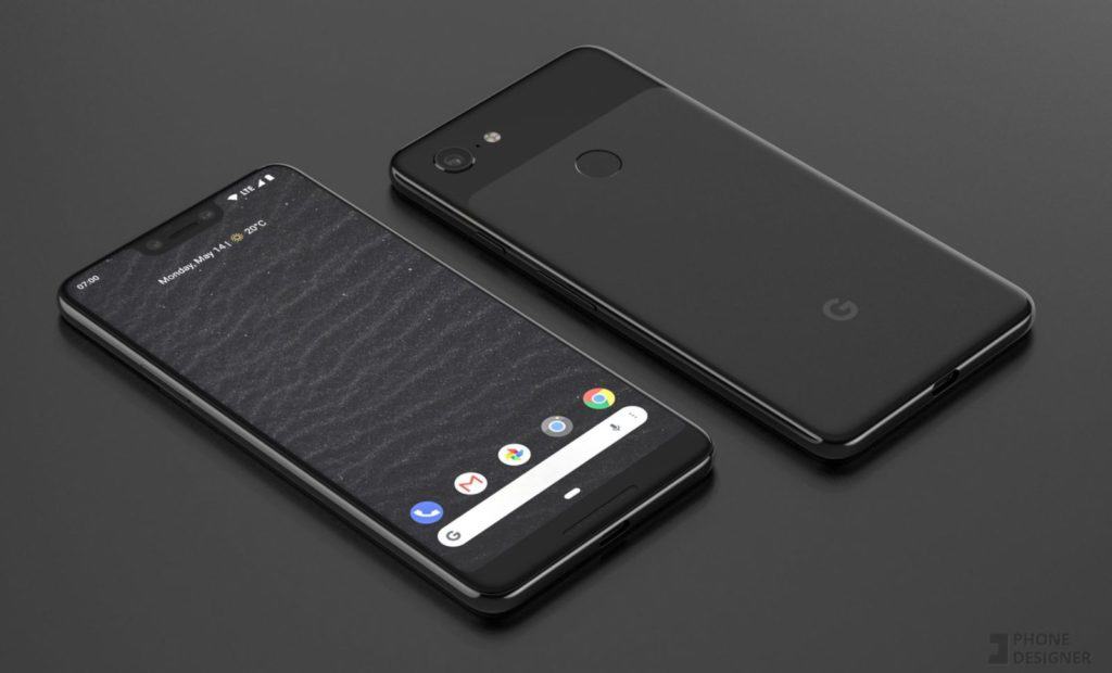 Google Pixel 3 XL concept