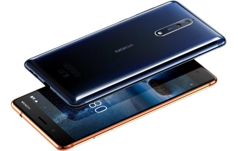 Nokia 8 Sirocco vs Sony Xperia XZ2 Premium