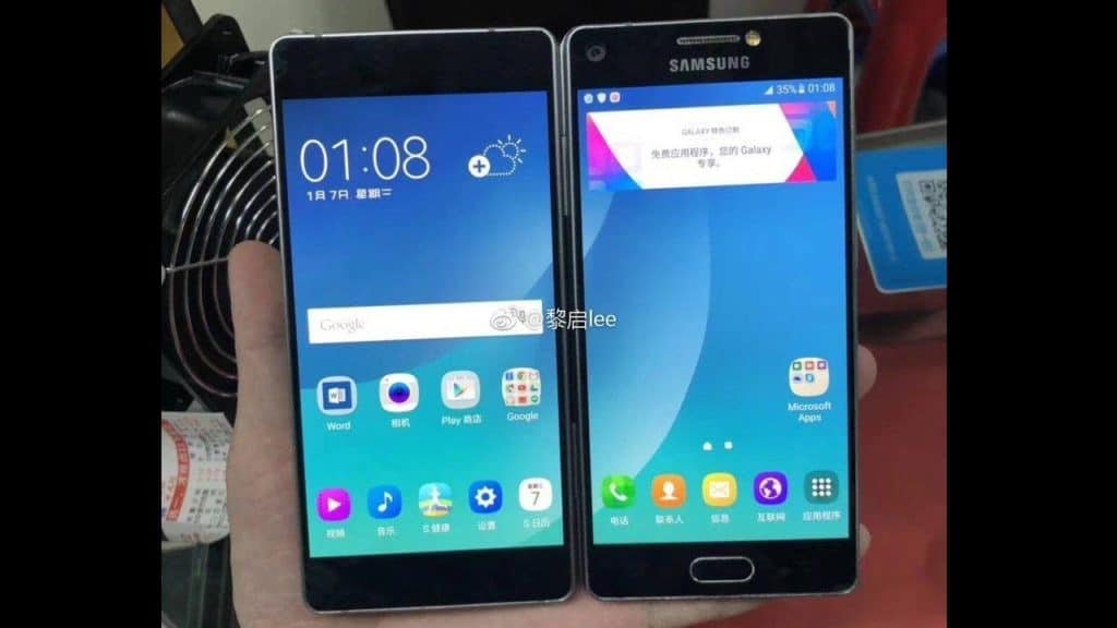 Samsung foldable smartphone