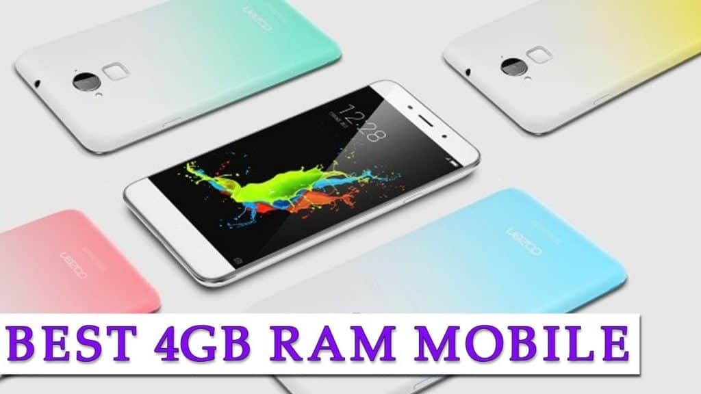 Best 4GB RAM mobile phones in India