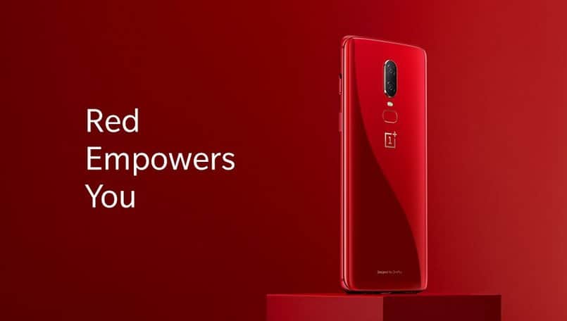 OnePlus 6 Amber Red