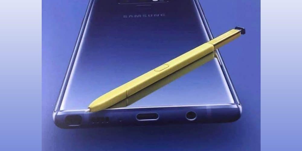 Samsung Galaxy Note 9 promotional poster