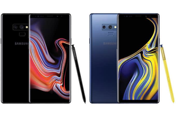OnePlus 6 vs Samsung Galaxy Note9