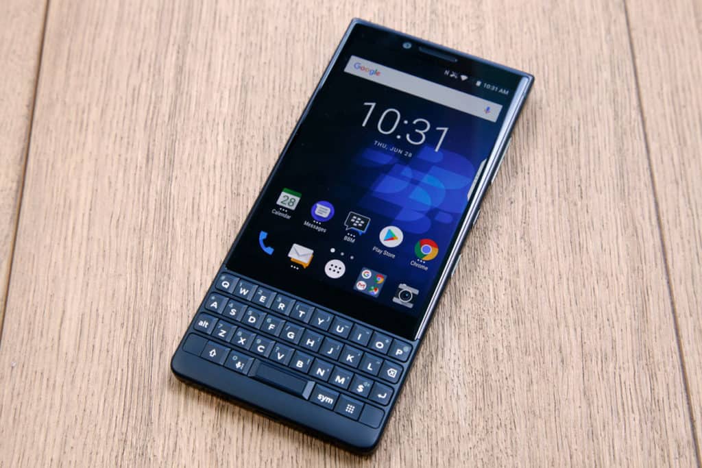 BlackBerry KEY2 LE Blue Variant