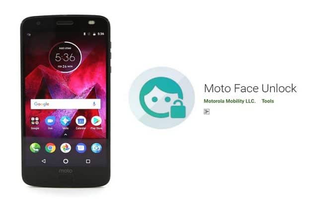 Moto Face Unlock app
