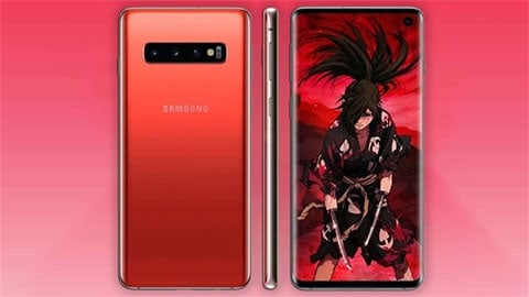 Cardinal Red versions of Samsung Galaxy S10