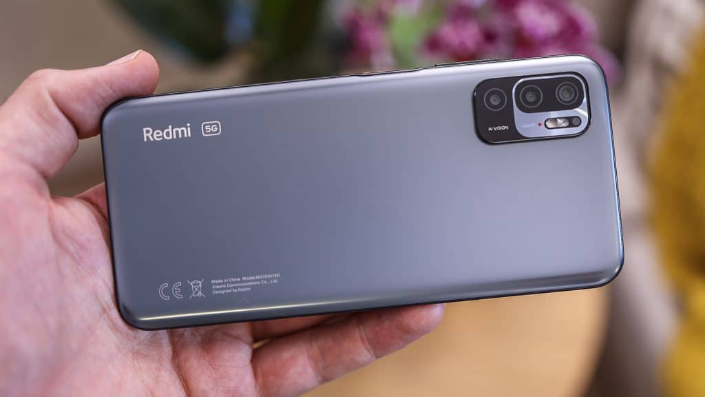 Custodia DESSEN Con Anello Girevole Per Xiaomi Redmi Note 10 5G / Note 10T / Poco M3 Pro 5G, Antiurdo, Rossa