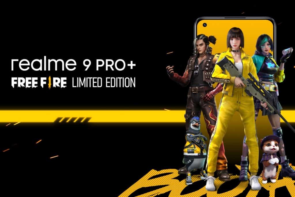 Realme 9 Pro+ Free Fire Limited Edition