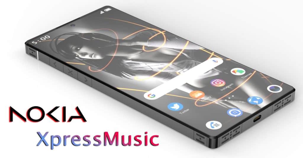 Nokia XpressMusic specs: 16GB RAM, 6000mAh battery!