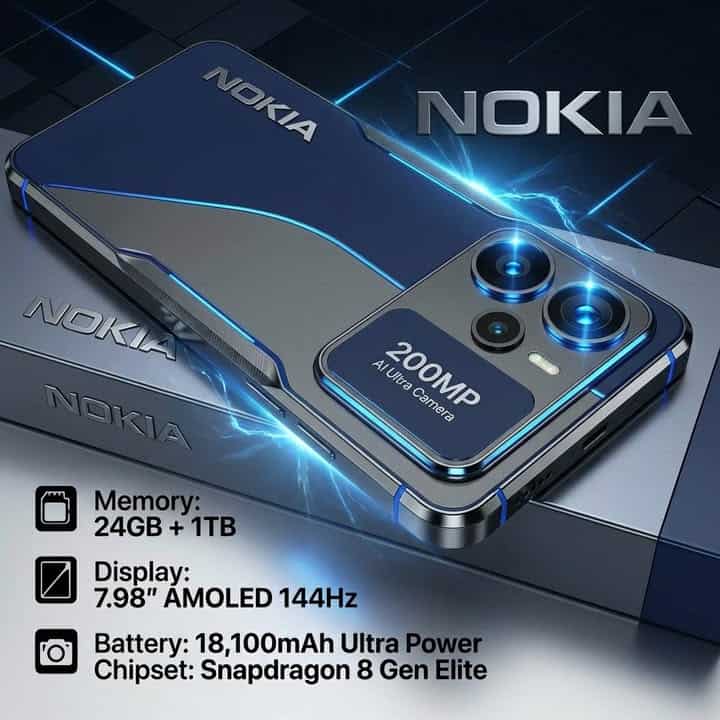 Nokia Thunder Max 2026 front design
