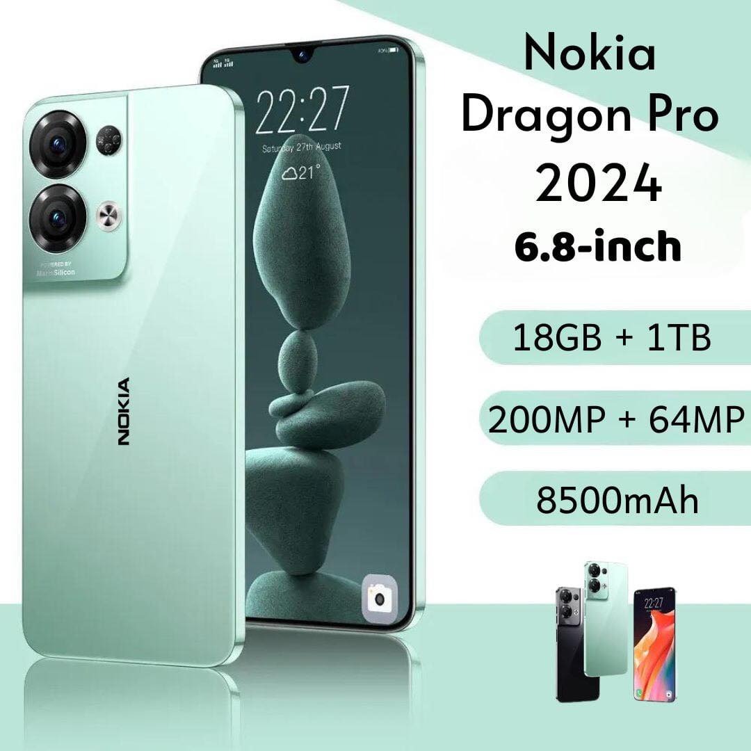 Nokia Dragon Pro 2024 Specs: 18GB RAM, 8500mAh Battery!
