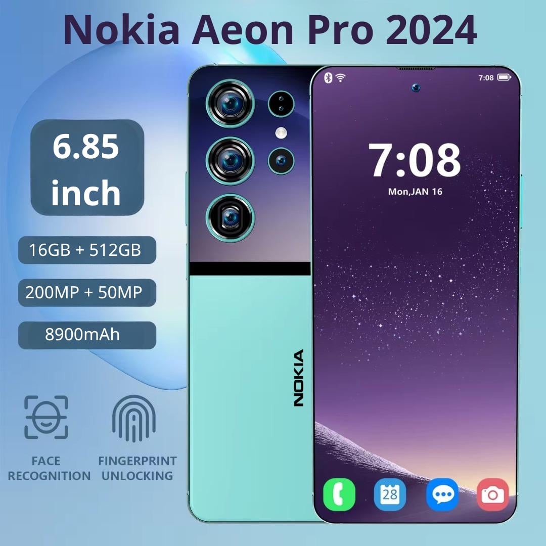 Nokia Aeon Pro 2024 Specs: 200MP Cameras, 8900mAh Battery!