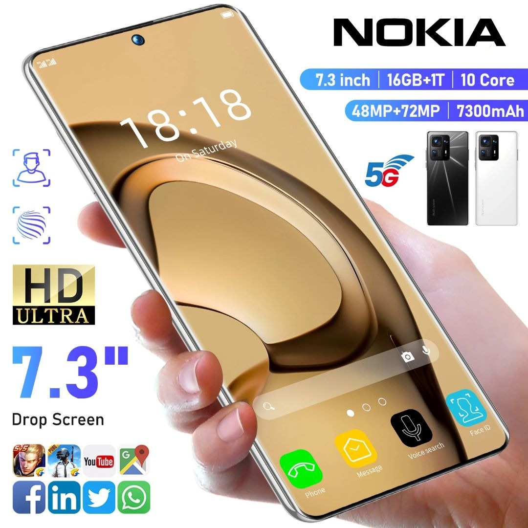 Nokia P1 Ultra Specs: 18GB RAM, 8000mAh Battery!