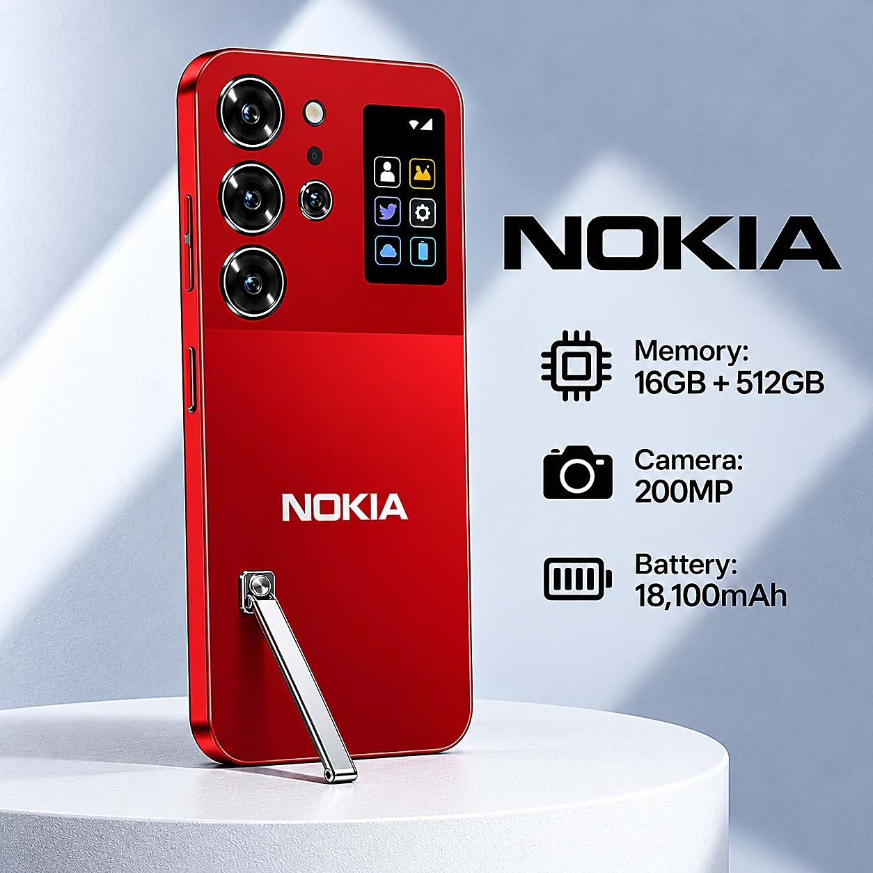 Nokia X200 Ultra specs: 18100mAh Battery, 200MP Cameras!