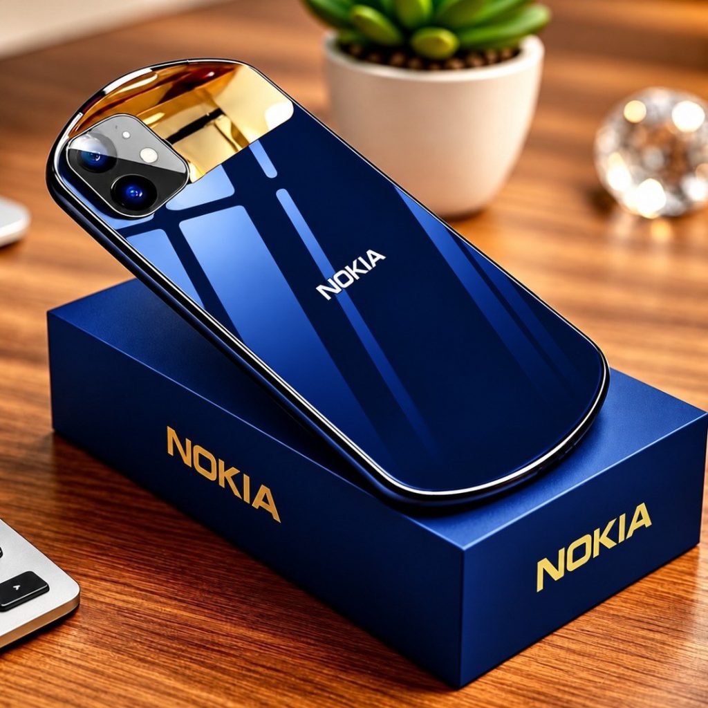 Nokia Arrow 2026 Navy & Gold Specs: 18GB RAM, 200MP Cameras!