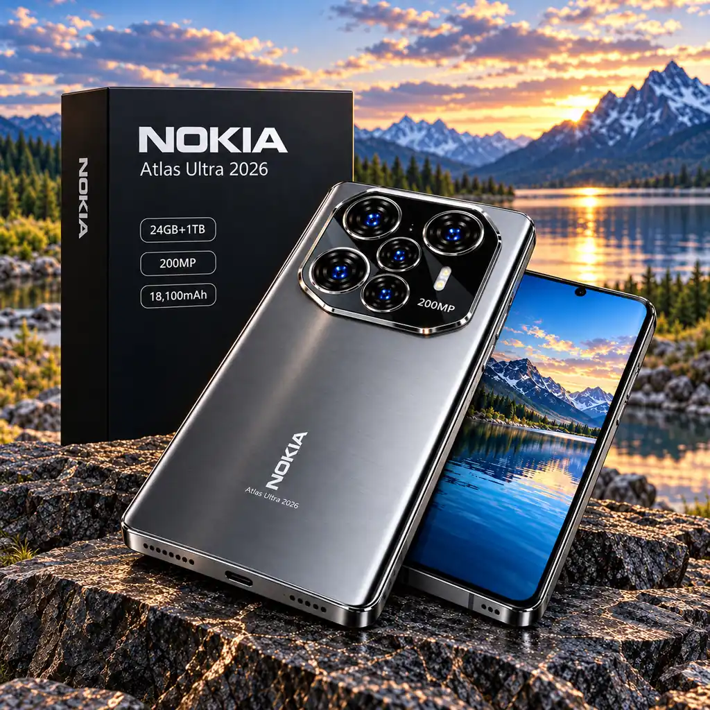 Nokia Atlas Ultra 2026 Specs: 24GB RAM, 18100mAh Battery!