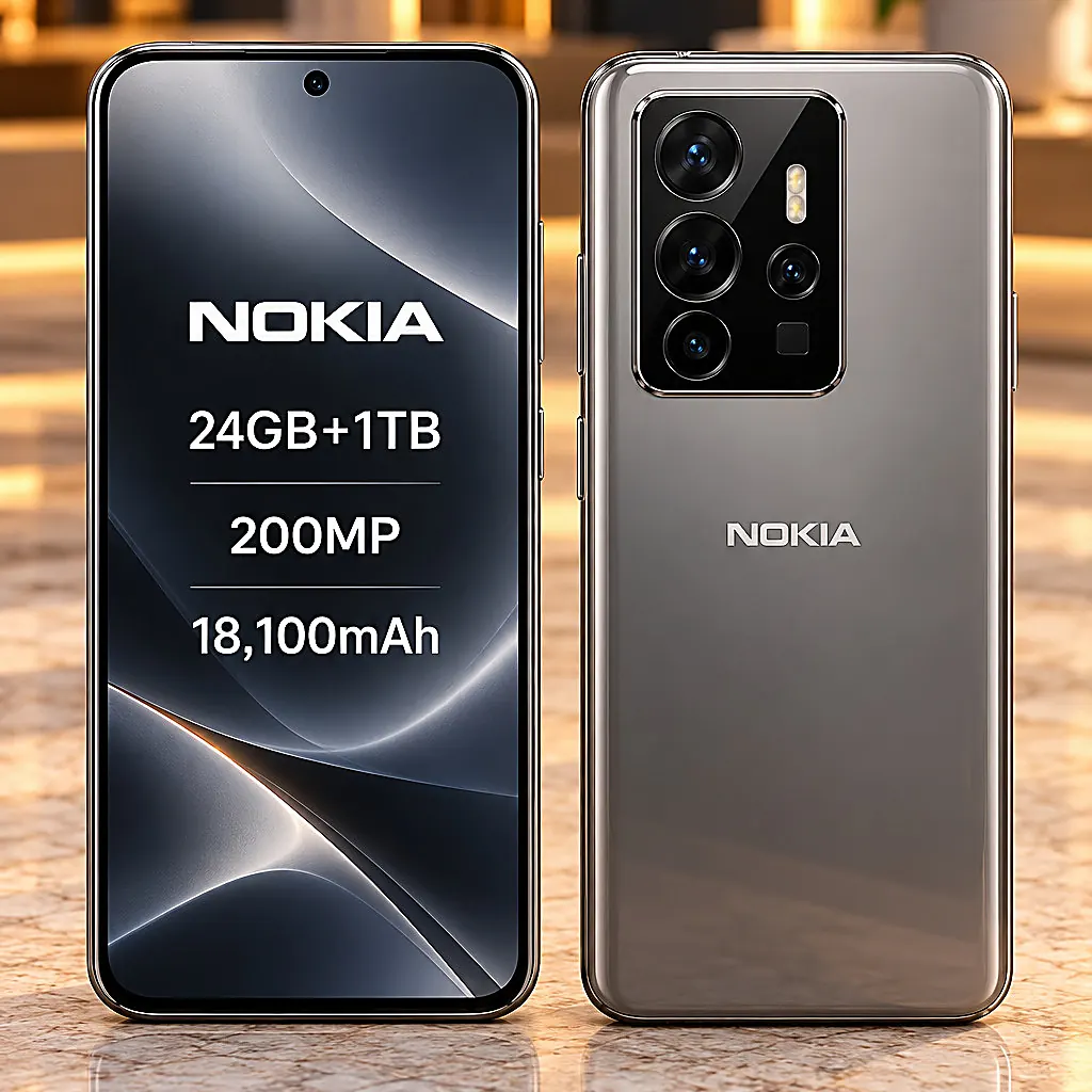 Nokia Halcyon Ultra 2026 Specs: 24GB RAM, 18100mAh Battery!