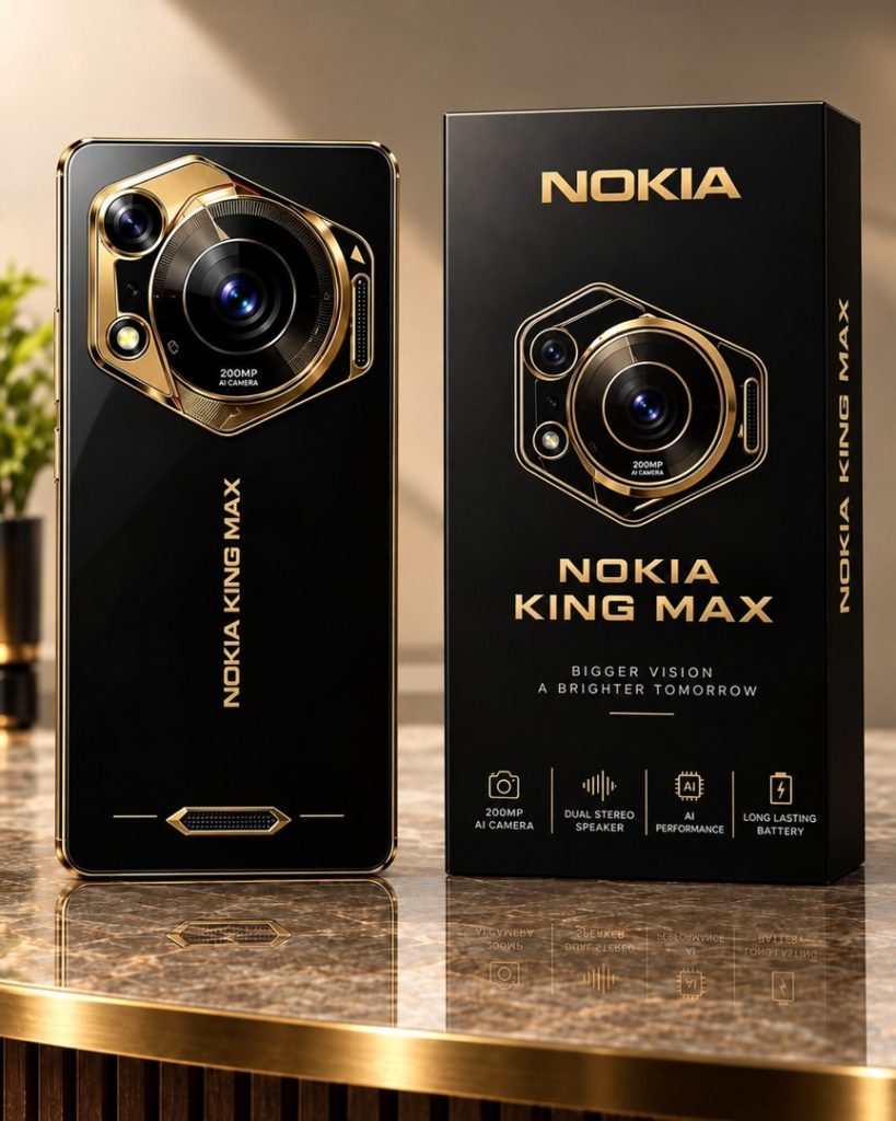 Nokia King Max 2026 Specs: 200MP Cameras, 32GB RAM!