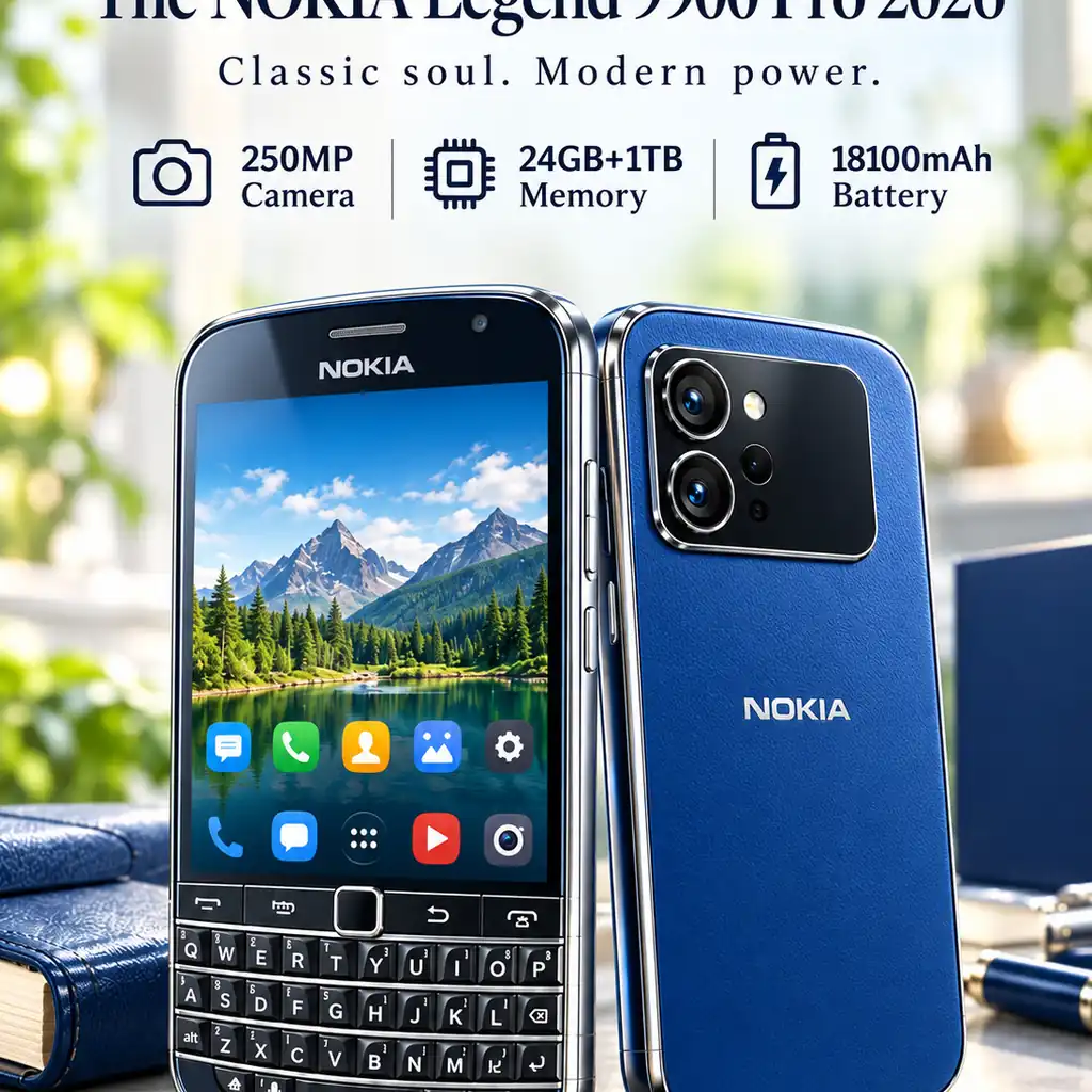 Nokia Legend 9900 Pro 2026 Specs: 24GB RAM, 18100mAh Battery!