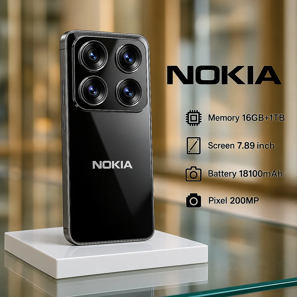 Nokia Mix Pro Max 2026 Specs: 16GB RAM, 18100mAh Battery!