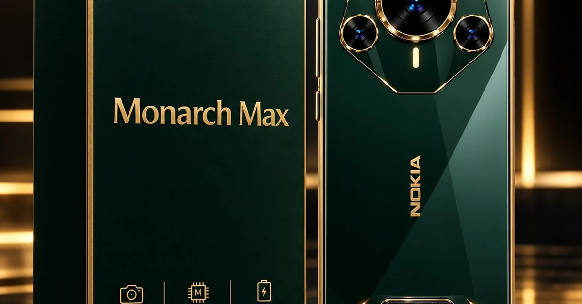 Nokia Monarch Max 2026 Specs: 200MP Camera, 18GB RAM, 15500mAh Battery!