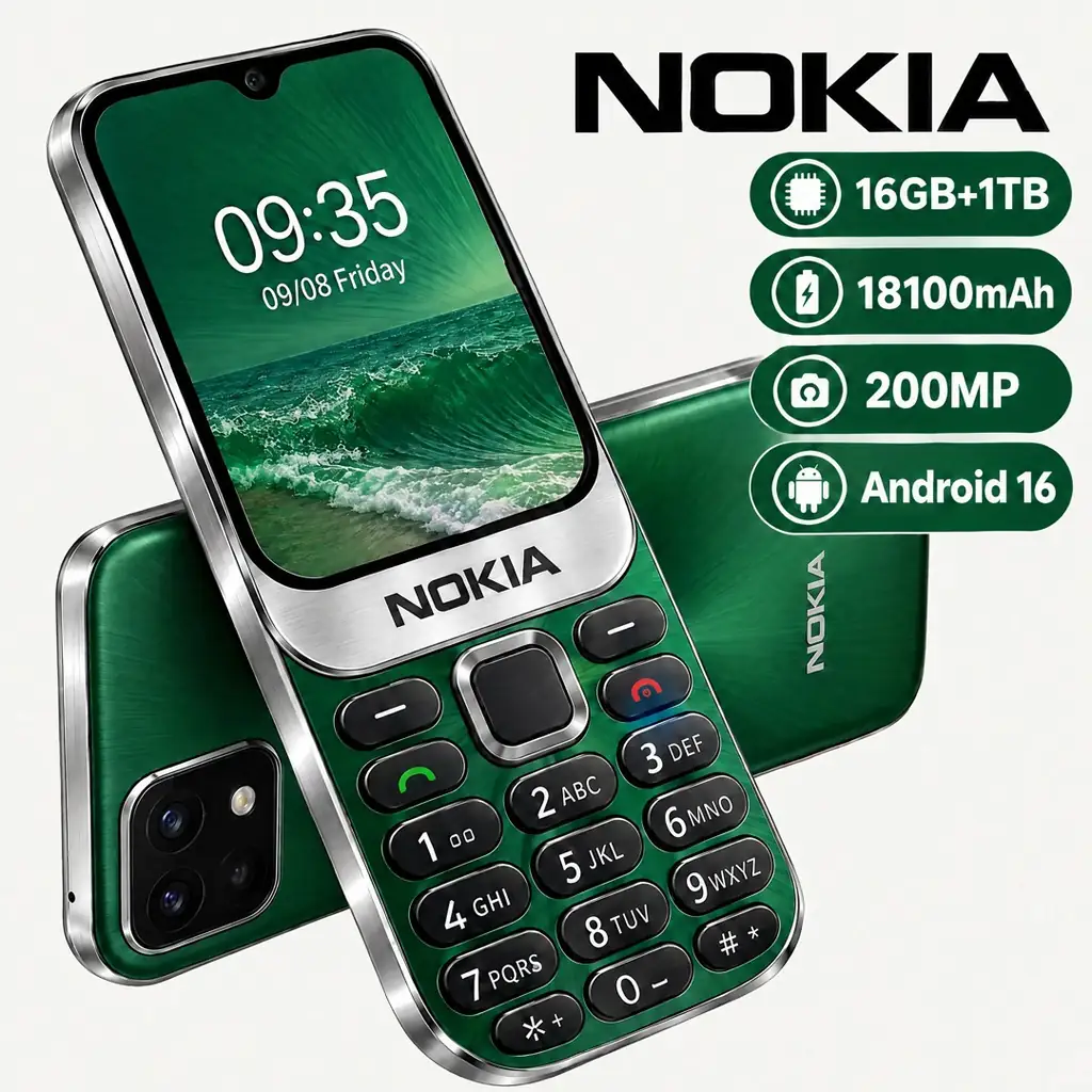 Nokia N95 Max 2026 Specs: 200MP Cameras and 18100mAh Battery!