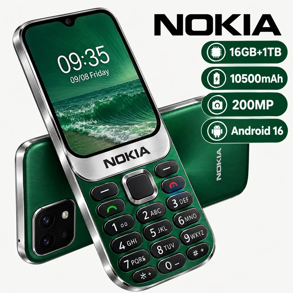 Nokia N95 Max 2026 Specs: 16GB RAM, 10500mAh Battery!