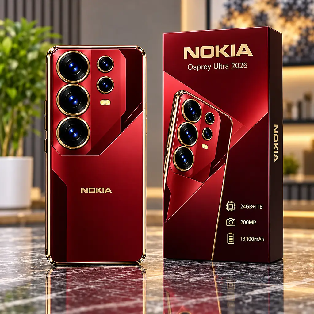 Nokia Osprey Ultra 2026 Specs: 24GB RAM, 18100mAh Battery!