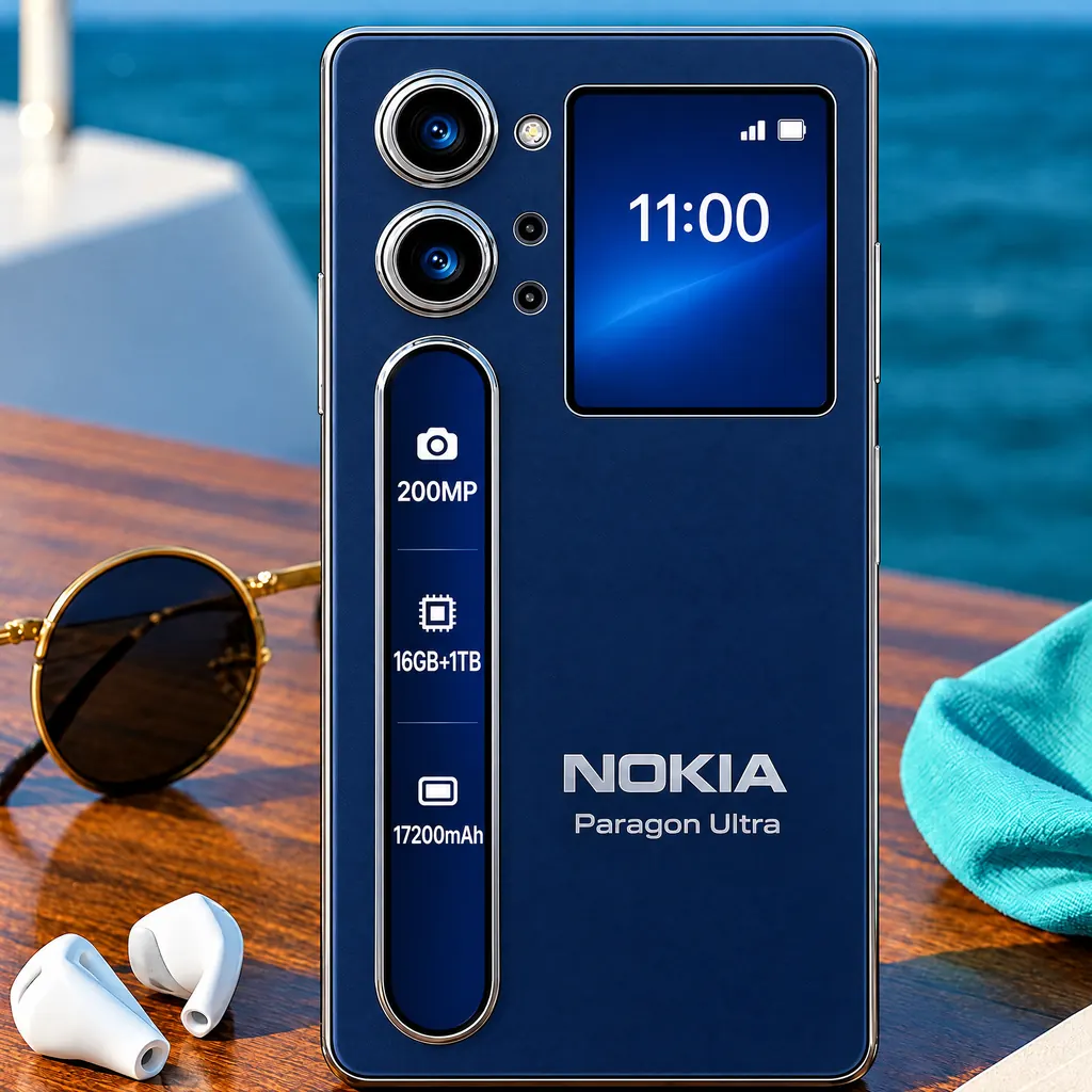 Nokia Paragon Ultra 2026 Specs: 16GB RAM, 17200mAh Battery!