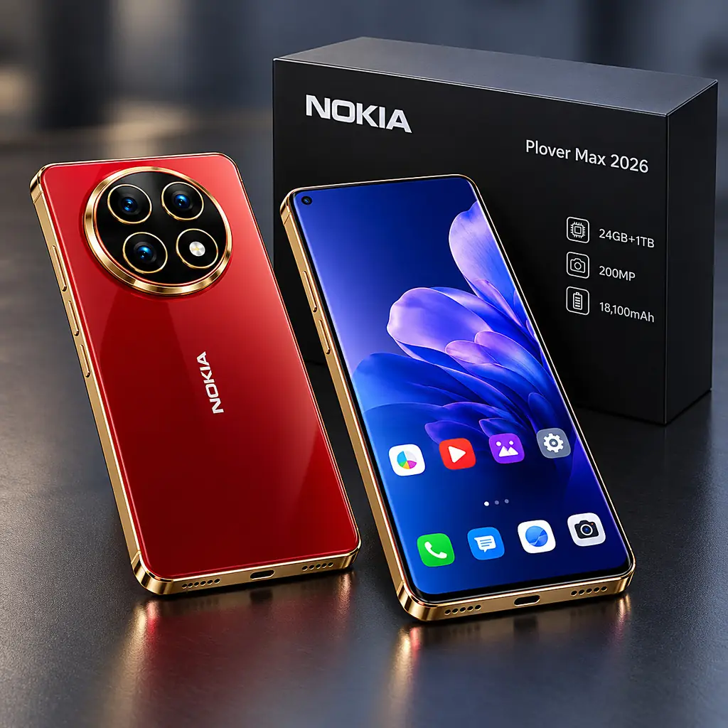 Nokia Plover Max 2026 Specs: 24GB RAM, 18100mAh Battery!