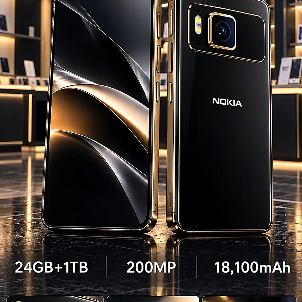 Nokia Pylon Pro 2026 Specs: 24GB RAM, 18100mAh Battery!