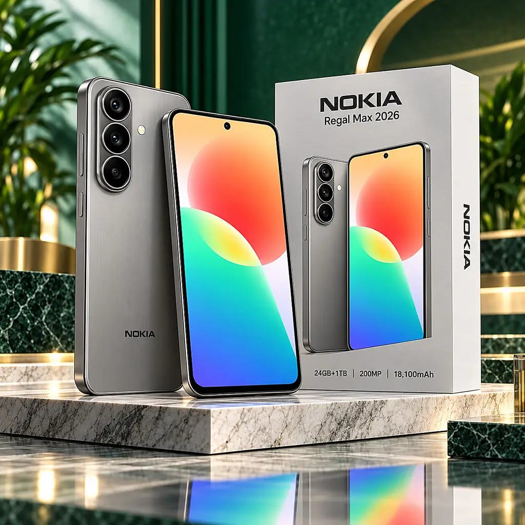 Nokia Regal Max 2026 Specs: 24GB RAM, 18100mAh Battery!