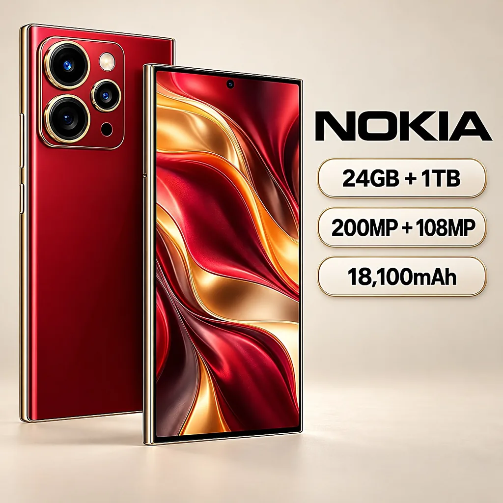 Nokia Royal Ultra Max 2026 Specs: 24GB RAM, 18100mAh Battery!