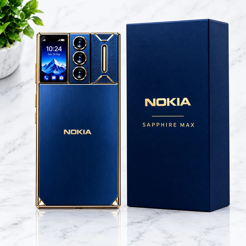 Nokia Sapphire Max 2026 Specs: 24GB RAM, 200MP Cameras!