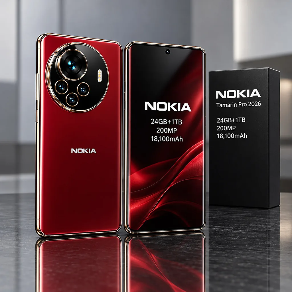 Nokia Tamarin Pro 2026 Specs: 24GB RAM, 18100mAh Battery!