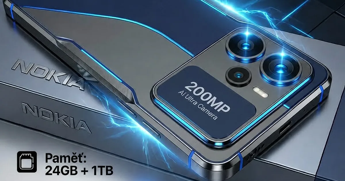 Nokia Thunder Max 2026 Specifikace: 24GB RAM a 200MP fotoaparát!