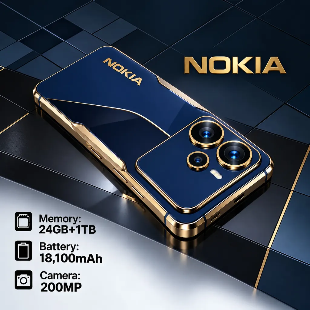 Nokia Thunder Pro 2026 Specs: 24GB RAM, 18100mAh Battery!