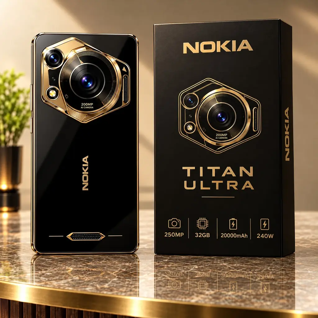 Nokia Titan Ultra 2026 Specs: 250MP Cameras, 32GB RAM!
