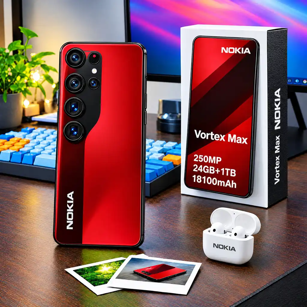 Nokia Vortex Max 2026 Specs: 24GB RAM, 18100mAh Battery!