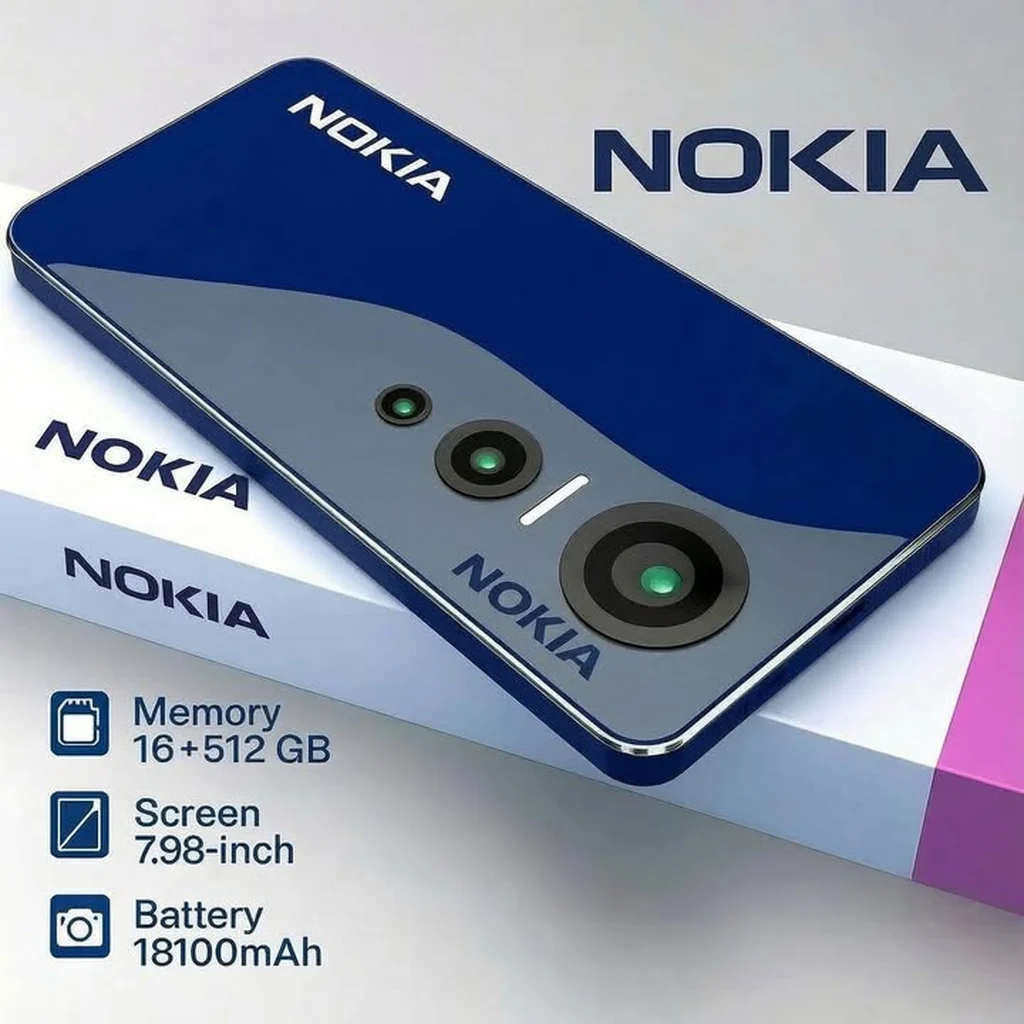 Nokia Wind Max 2026 Specificaties: 16GB RAM, 18100mAh batterij!