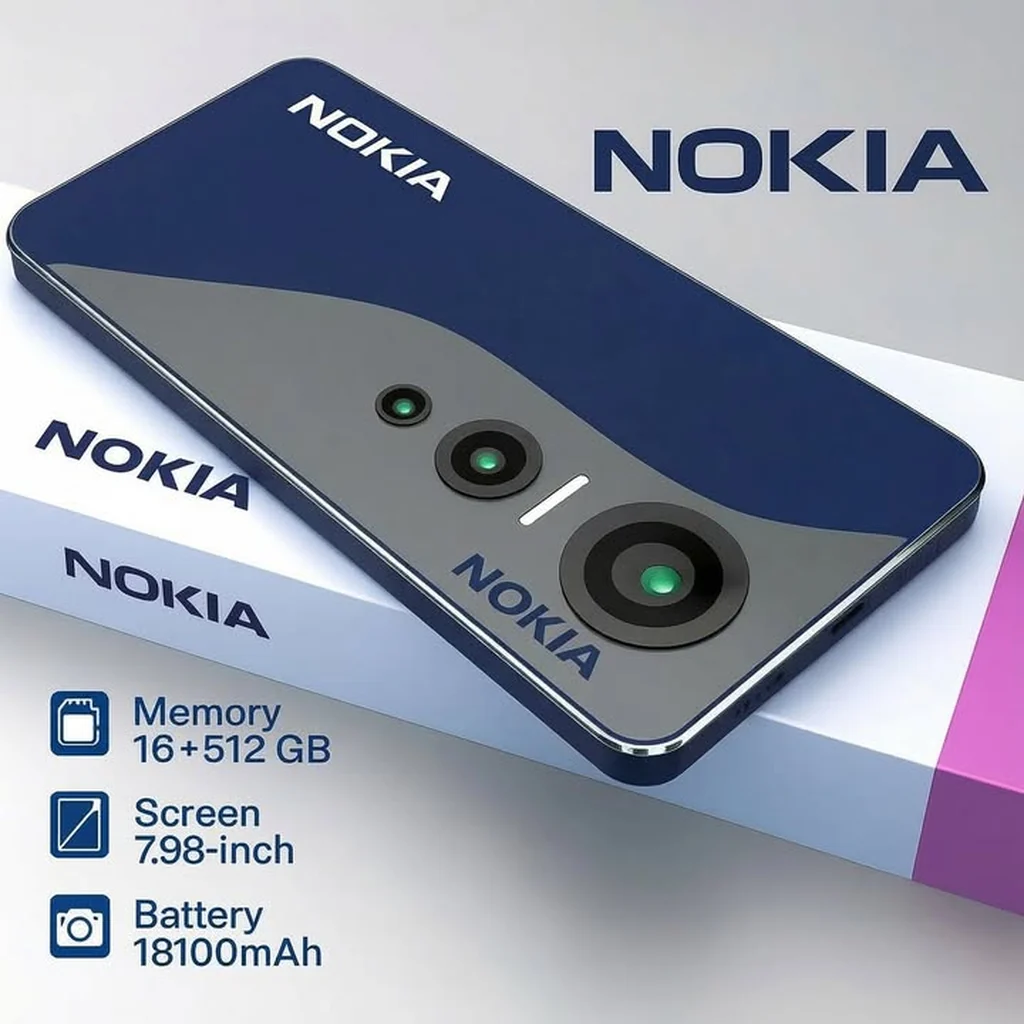 Nokia Wind Max 2026 Specs: 16GB RAM, 18100mAh Battery!
