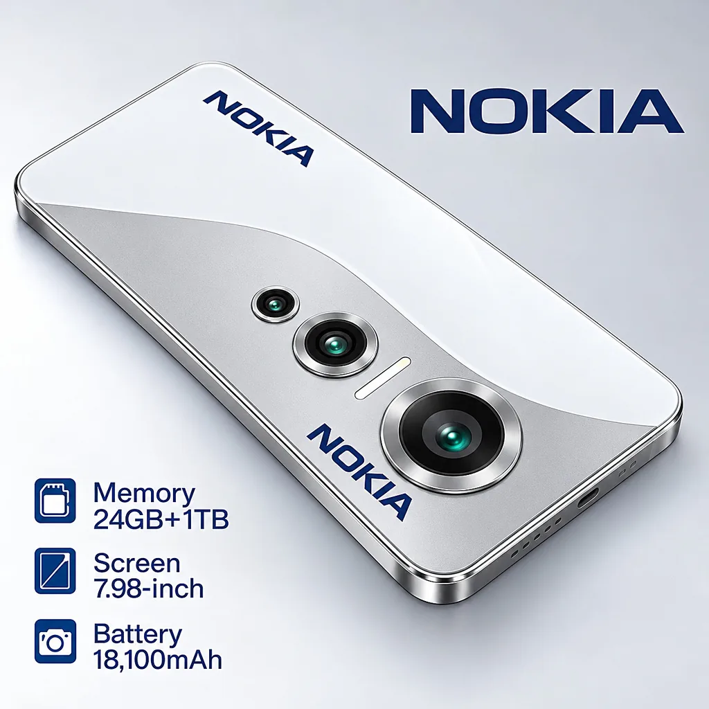 Nokia Wind Pinnacle Ultra 2026 Specs: 24GB RAM, 18100mAh Battery!