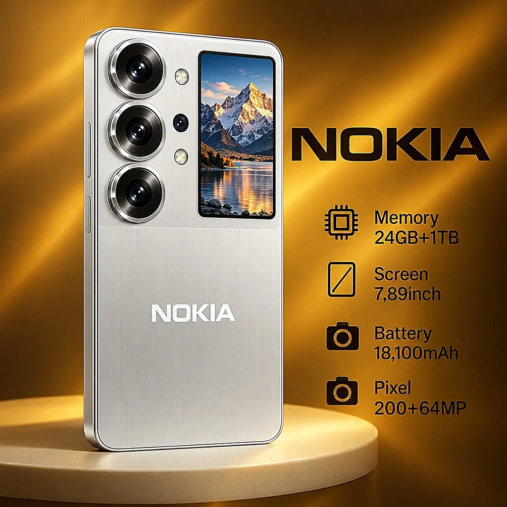 Nokia X200 Dual Max 2026 Specs: 24GB RAM, 18100mAh Battery!
