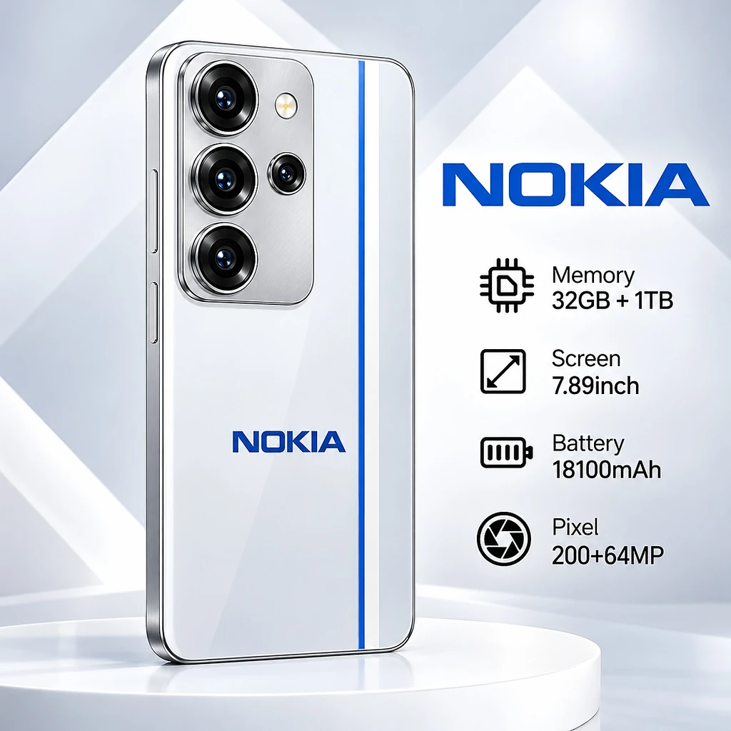 Nokia X200 Ultra Pro 2026 Specs: 32GB RAM, 18100mAh Battery!