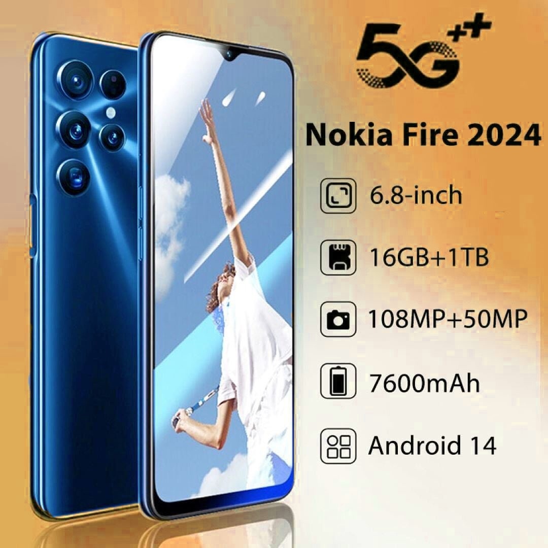 Nokia Fire 2024 Specs: 16GB RAM, 7600mAh Battery!