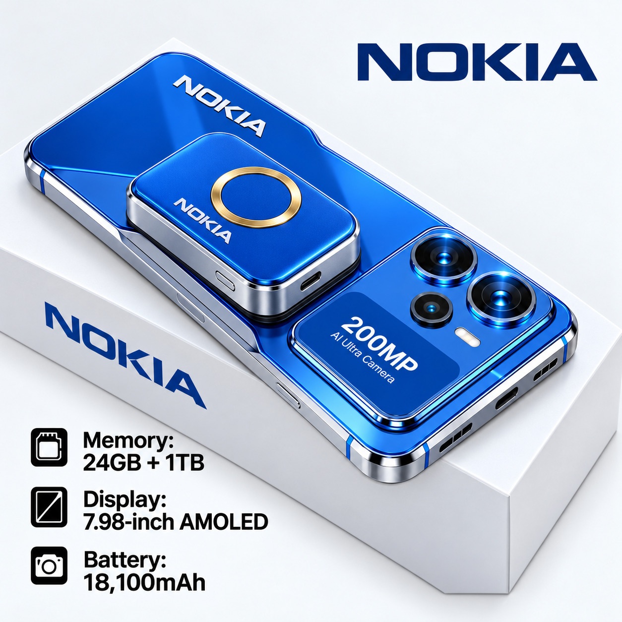 Nokia Thunder Max 2026 front design