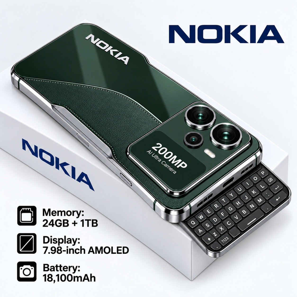Nokia Thunder Max 2026 front design