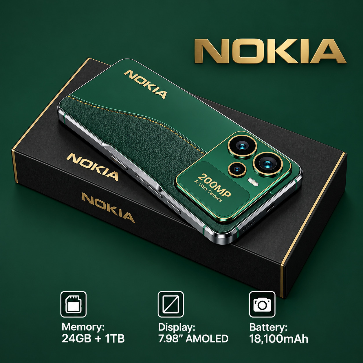 Nokia Thunder Max 2026 front design