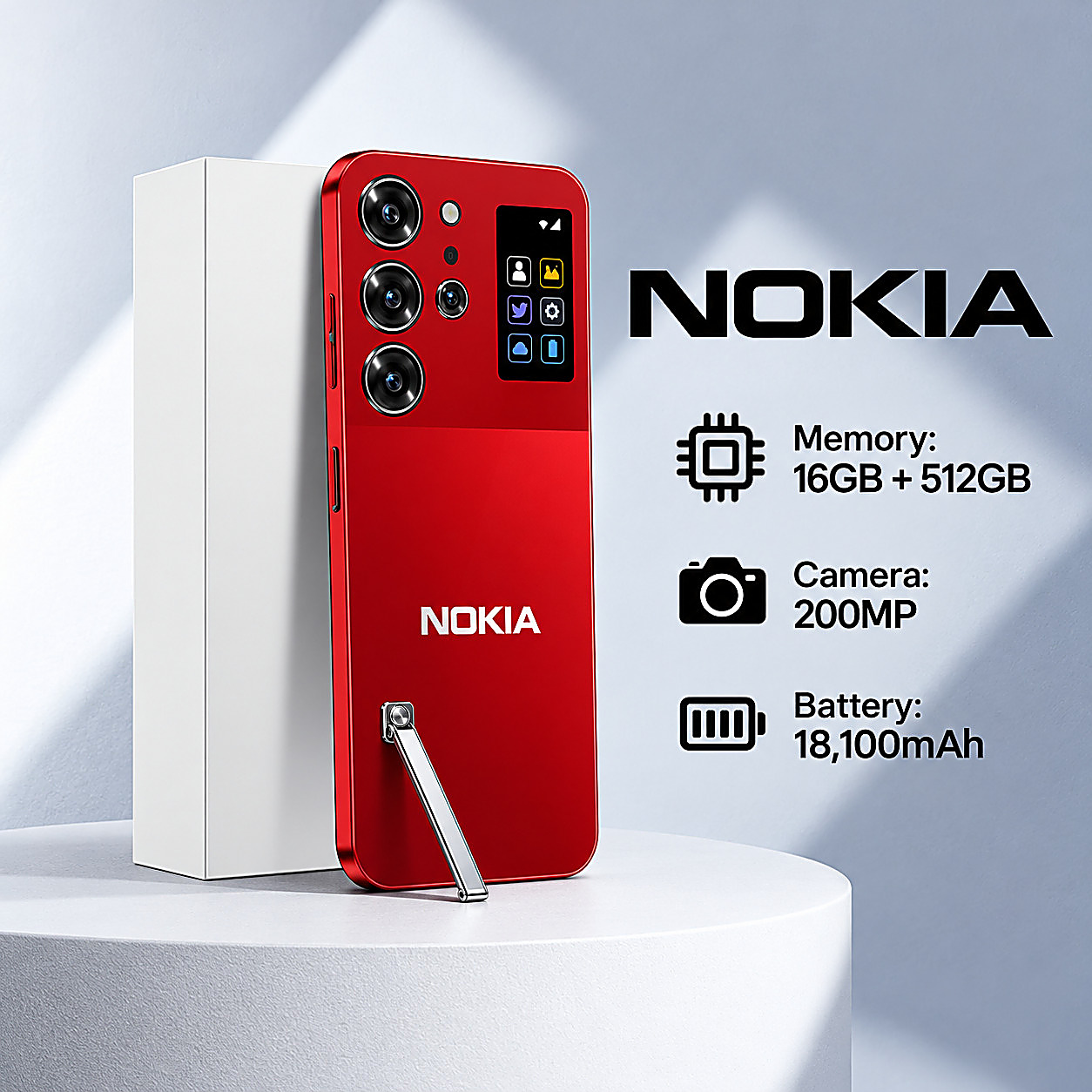 Nokia X200 Ultra specs: 18100mAh Battery, 200MP Cameras!