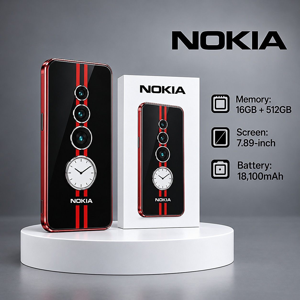 Nokia X200 Ultra specs: 18100mAh Battery, 200MP Cameras!